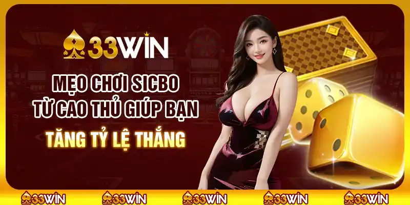 Mẹo chơi Sicbo từ cao thủ giúp bạn tăng tỷ lệ thắng