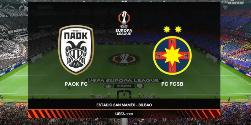 Chi tiết trận đấu FCSB vs PAOK ngày 21/2